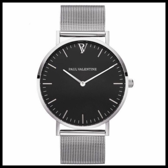 Clean simplicity silver with white face watch 💗☘️ - Picture 3 of 4